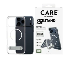 „Panzer Glass CARE by PanzerGlass“ apsauginis dėklas su „MagSafe“ laikikliu, skirtas „iPhone 17 Pro Max“ – skaidrus