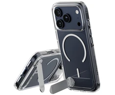 Panzer Glass „CARE by PanzerGlass“ apsauginis dėklas su atramėle „MagSafe“, skirtas „iPhone 17 Pro“ – skaidrus