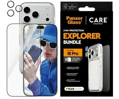 Panzer Glass Protective set CARE by PanzerGlass Flagship 3-in-1 Case+Glass+Lens for iPhone 18 Pro