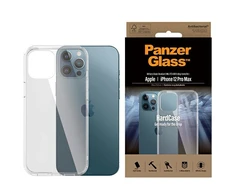 Panzer Glass PanzerGlass ClearCase iPhone 12 Pro Max Antibakterinis karinės klasės skaidrus 0425