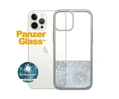 Panzer Glass PANZERGLASS CLEAR CASE IPHONE 12 PRO MAX ANTIBACTERIAL Sidabrinis