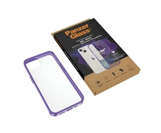 Panzer Glass PanzerGlass Clearantibacterial Military Grade certificate Apple iPhone 13 / 14 / 15 - dėklas telefonui skaidrus ir violetinės spalvos