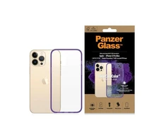 Panzer Glass PanzerGlass Clearantibacterial Military Grade certified Apple iPhone 13 Pro Max - dėklas telefonui skaidrus ir violetinės spalvos