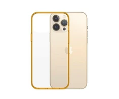 Panzer Glass PanzerGlass ClearAntibacterial Military Grade Certified Apple iPhone 13 Pro Max - d4klas telefonui skaidrus ir geltonos spalvos