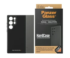 Panzer Glass PanzerGlass HardD3O® Bio and Military Grade Certification Samsung Galaxy S24 Ultra - dėklas telefonui skaidrus and dėklas telefonui juodos spalvos