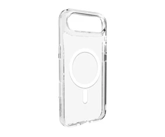 Puro Lite Mag TPU+PC dėklas suderinamas su MagSafe skirtas Apple iPhone 17 Air – skaidrus su baltos spalvos žiedu