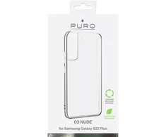 Dėklas PURO 3.0 NUDE skirtas Samsung Galaxy S22+, skaidrus / SGS22P03NUDETR