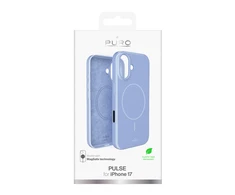 Puro Pulse Apple iPhone 17 polycarbonate protective dėklas – mėlynos spalvos