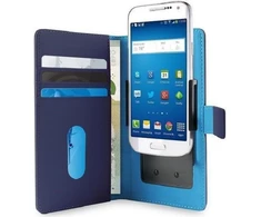Dėklas PURO Smart Wallet XL universalus mėlynos spalvos 5.1" UNIWALLET3BLUEXL