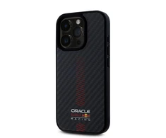 Red Bull Raudona Bull Raudona Bull Carbon Powerbar MagSafe dėklas jūsų Apple iPhone 15 Pro Max juodos spalvos