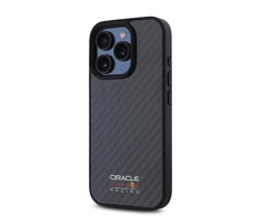 Red Bull Raudona Bull Raudona Bull Carbon Shiny Logo MagSafe dėklas jūsų Apple iPhone 16 Pro juodos spalvos