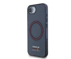 Red Bull Raudona Bull Raudona Bull PC/TPU Raudona Ring MagSafe dėklas skirtas Apple iPhone 16e mėlynos spalvos