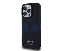 Red Bull Raudona Bull Raudona Bull PC/TPU Two Bulls Magsafe dėklas jūsų Apple iPhone 16 Pro Max mėlynos spalvos