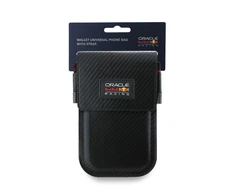 Red Bull Raudona Bull Raudona Bull PU Carbon krepšys telefonui juodos spalvos