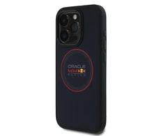 Red Bull Raudona Bull Raudona Bull PU Leather Raudona Ring MagSafe dėklas jūsų Apple iPhone 15 Pro Max mėlynos spalvos