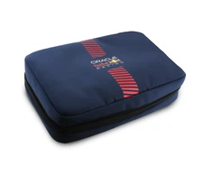 Dėklas Red Bull Raudona Bull Organizer Raudona Bull Powerbar Nylon mėlynos spalvos