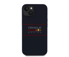 Red Bull Raudona Bull Raudonas BULL dėklas skirtas Apple iPhone 15 compatible skirtas MagSafe RBHMP15S24SIHSRV (Silicone Horizontal Centered Logo) mėlynos spalvos