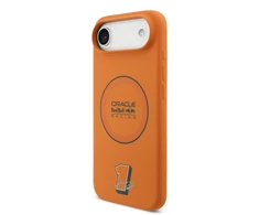 Red Bull Raudona Bull Raudona Bull Silicone Mėlyna Ring MagSafe dėklas skirtas Apple iPhone Air oranžinės spalvos