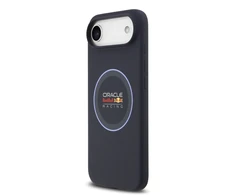 Red Bull Raudona Bull Raudona Bull Silicone Mėlyna Ring MagSafe dėklas skirtas Apple iPhone Air mėlynos spalvos