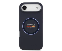 Red Bull Raudona Bull Raudona Bull Silicone Mėlyna Ring MagSafe dėklas skirtas Apple iPhone Air mėlynos spalvos