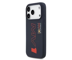 Red Bull Raudona Bull Raudona Bull Silicone MV1 MagSafe dėklas skirtas Apple iPhone 17 Pro Navy