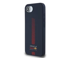 Red Bull Raudona Bull Raudona Bull Silicone Powerbar MagSafe Apple iPhone 16e dėklas telefonui mėlynos spalvos