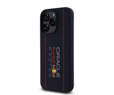 Red Bull Raudona Bull Raudona Bull silikoninis Vertical Logo MagSafe Apple iPhone 16 Pro Max dėklas telefonui mėlynos spalvos