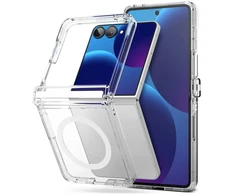 RINGKE FUSION FLAP MAGNETINIS MagSafe DĖKLAS Samsung Galaxy Z FLIP 8 SKAIDRUS