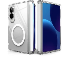 Dėklas RINGKE FUSION FLAP MAGNETIC MagSafe Samsung Galaxy Z FOLD 8 SKAIDRUS