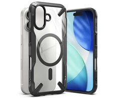 Dėklas Ringke iPhone 17 Case Fusion X Magnetic Juodas
