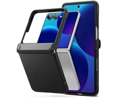 Dėklas RINGKE ONYX FLAP GALAXY Z FLIP 8 Juodas