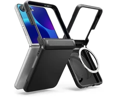 Dėklas RINGKE ONYX FLAP MAGNETIC MAGSAFE GALAXY Z FLIP 8 Juodas