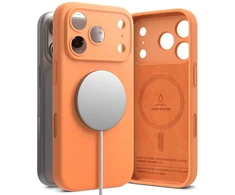 Dėklas Ringke iPhone 17 Pro Max Case Silicone Magnetic Tangerine