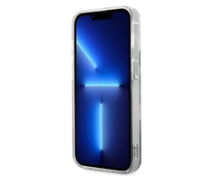 Guess set telefono dėklas + pakrovėjas iPhone 14 Pro Max 6,7 GUBPP14XHJEACSA žalias hard telefono dėklas Jungle MagSafe