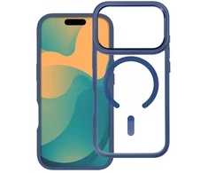 Dėklas ROAR futerał MAG BUMPER kompatybilny su MagSafe do IPHONE 18 Pro Max / 17 Pro Max mėlyna