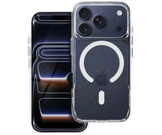 Dėklas ROAR case SLIM DEFENDER compatible with MagSafe for IPHONE 18 Pro Max / 17 Pro Max transparent