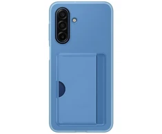 Samsung Card Slot Dėklas skirtas Galaxy A17 mėlynos spalvos