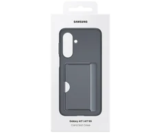 Samsung Card Slot Dėklas skirtas Galaxy A17 juodos spalvos