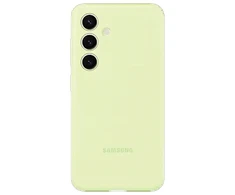 Dėklas „Samsung Galaxy S24+“ silikoninis dangtelis šviesiai žalias