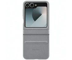 Dėklas Samsung EF-VF741PJEGWW Z Flip6 F741 pilka pilka Flap ECO-Odinis dėklas