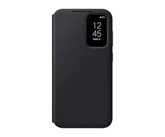Samsung Galaxy S23 FE Smart View piniginės dėklas Juodas