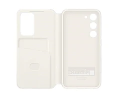 ZS711CWE Smart View piniginės dėklas Samsung Galaxy S23 FE, Baltas
