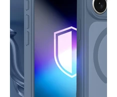 Dėklas 3mk Misty MagCase for Samsung Galaxy S26 FE - mėlynas