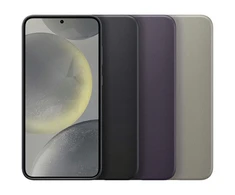 Dėklas Samsung Galaxy S24 Vegan Leather Cover Juodas