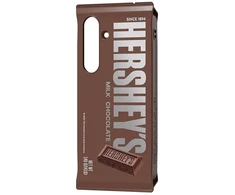 Dėklas Samsung Hershey`s Milk Chocolate Snack do Galaxy S25 ruda
