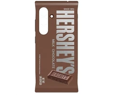 Dėklas Samsung Hershey`s Milk Chocolate Snack do Galaxy S25 ruda