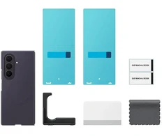 Dėklas EF976CVE silikoninis magnetas „Samsung Galaxy Fold 8 Ultra“, violetinis