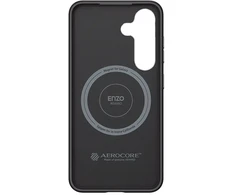 Dėklas Samsung Spigen Enzo Aramid Magnet skirtas Galaxy S25 juodai sidabrinis