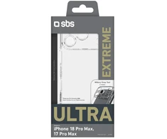 Dėklas SBS Extreme Cover X2 for iPhone 18 Pro Max, transparent