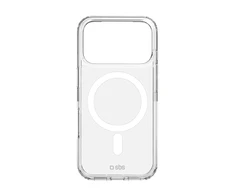 SBS Extreme Mag dėklas with D3O Technology skirtas Apple iPhone 17 Pro – skaidrus